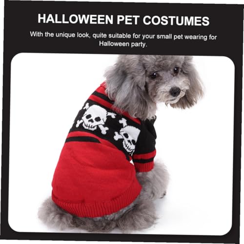 Disfraz Halloween Skull para Perro Talla XL miniatura 3