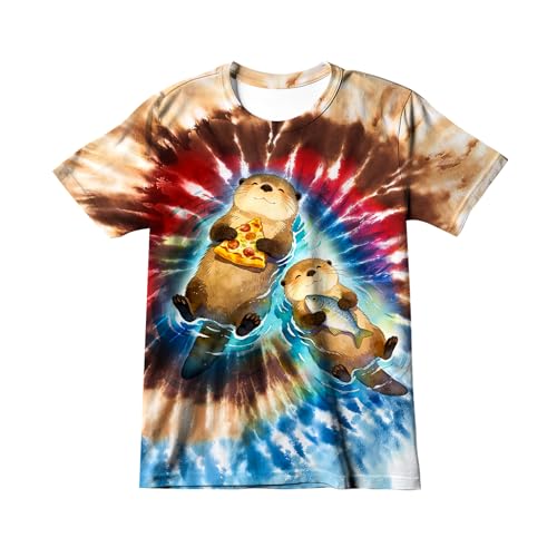 Image of Graphic Kids Tie Dye Shirt Size 4-10