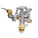 Hourleey Impact Sprinklers for Yard, Heavy Duty 360 Degree Rotating Pulsating Lawn Sprinkler with Metal Base for Garden Large Area, Water Coverage up to 5,800 Sq. Ft