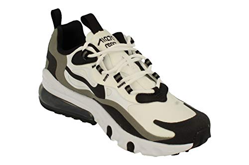 Nike Air Max 270 React GS Running Trainers Bq0103 Sneakers Shoes (UK 5.5 us 6Y EU 38.5, White Black Metallic Pewter 103)4