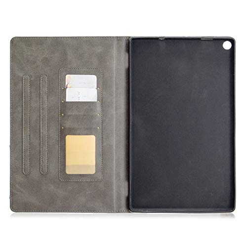 Étui en cuir pour tablette de 8" chic et robuste pour Amazon Fire HD 8 de 2018