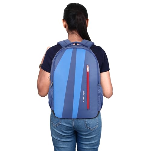 Image of Lavie Sport Bolt 31L Laptop Backpack For Men & Women | College Bag For Boys & Girls (Royal Blue)