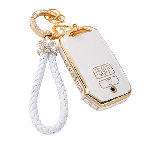Funda para llavero Kia Carnival protector de llave inteligente de alta resistencia KA4 LX