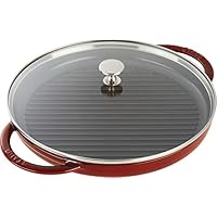 【美品】STAUB ストウブ ストウブ アメリカングリル Amazon｜staub ストウブ 「 アメリカングリル 26cm ブラック」 鉄