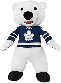 Bleacher Creatures Toronto Maple Leafs Carlton 10" Plush Figure - A Mascot for Play or Display