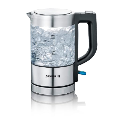 SEVERIN Mini Glas Wasserkocher 0,5 L, leistungsstark und kompakt...