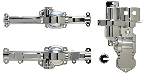 Preisvergleich Produktbild TAMIYA 54616 - CC-01 A-Teile Achsgehäuse verchromt, Fahrzeuge