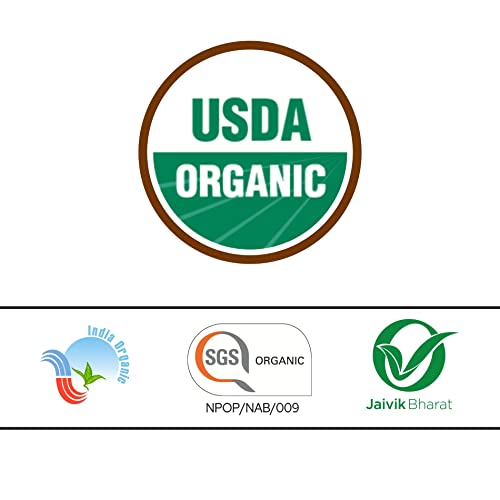 Image of Organic Zing Besan Flour also known as Chickpea Flour, Bengal Gram Flour or Garbanzo Bean Flour |Vegan| Product of India (Chana Besan + White Rice Flour)