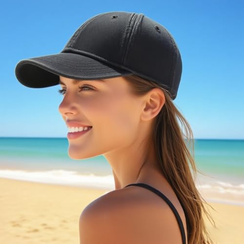 Image of 6Pack Unisex Vintage Washed Cotton Baseball Cap Soft Unconstructed Plain Blank Adjustable Size Dad Hat