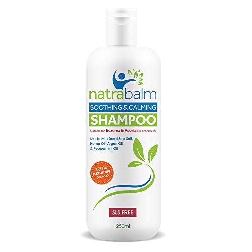 Natrabalm SLS Free Scalp Shampoo for Dry, Itchy, Eczema & Psoriasis Prone Scalps