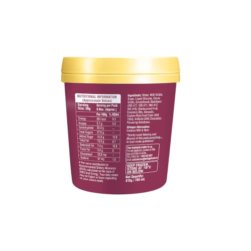 Image of Heritage Alpenvie Choco fruit & nut Tub 700ml