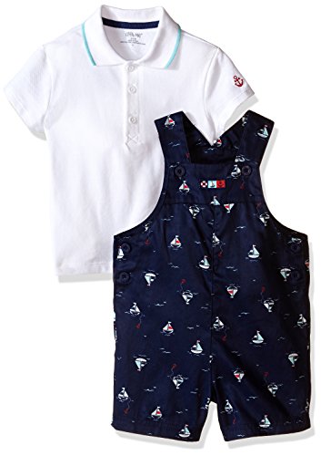 Little Me Baby Boys' Shortall Set