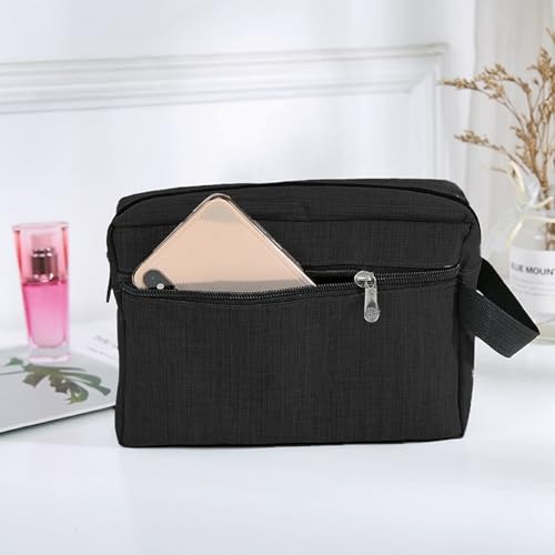 YINKE ガジェットポーチ メンズポーチ トラベルポーチ PC周辺 吊り下げ式 大容量 洗面用 多機能 収納 化粧 旅行 コード