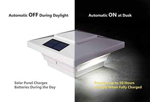 Classy Caps 4X4 Windsor Led Solar Fence Post Cap, 3-1/2" Or 4" Post #TOP4