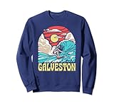 Photo Gallery galveston texas beach vintage surfer retro eighties surfing felpa Photo Gallery galveston texas beach vintage surfer retro eighties surfing felpa
