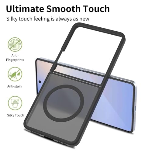 Coque Samsung Galaxy Z Flip7 FE 5G violette pour éviter les rayures avec son silicone rigide