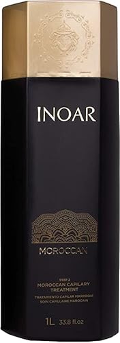Sistema de Alisado Capilar Marroquino-Brasilero de INOAR (1 LITRO SOLO QUERATINA)