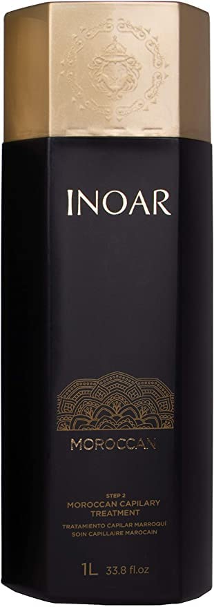Sistema de Alisado Capilar Marroquino-Brasilero de INOAR (1 LITRO SOLO QUERATINA)