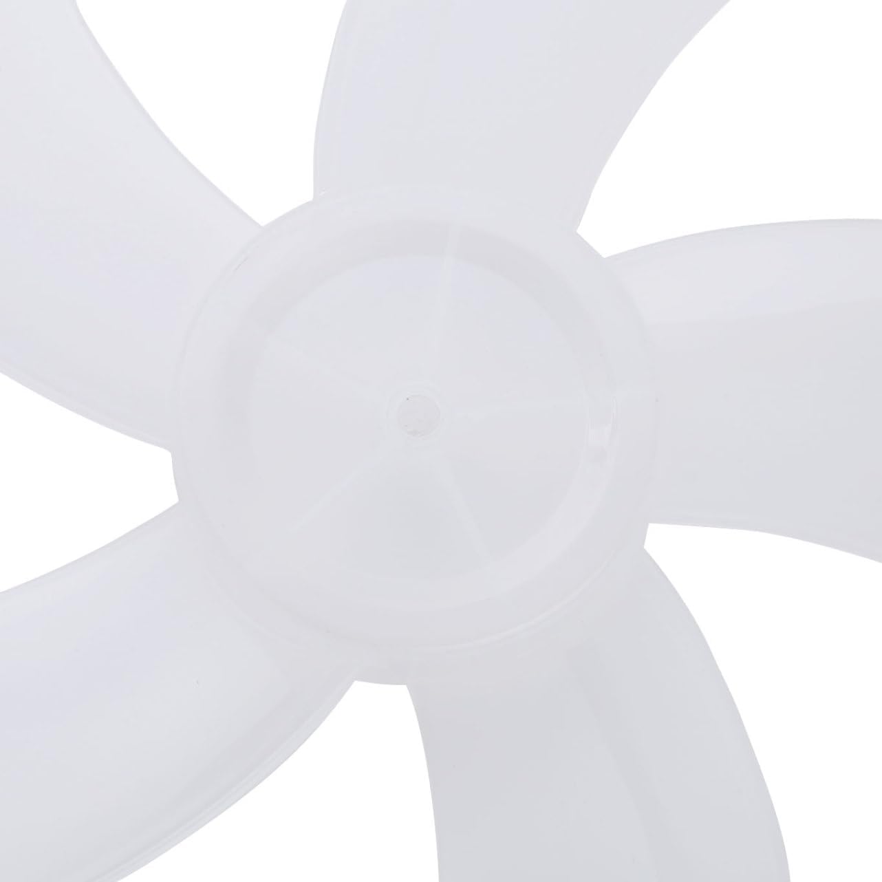 Jugaoge 16 Inches Household Plastic 5 Leaves Fan Blade for Standing Pedestal Fan Table Fanner Accessories Clear One Size