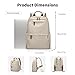 GOLF SUPAGS Laptop Backpack for Women Work Travel Backpacks Computer Bag Casual Daypack Fits 14 Inch Notebook (Apricot)
