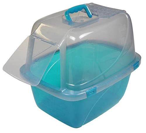 Van Ness Odor Control Large Translucent Enclosed Cat Pan with Odor Door - #CP6TR
