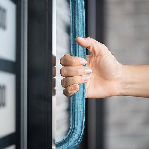 Mondo Medical Universal 4X6In Skin Barrier Film Tattoo Tape Roll 1200 Sheets - No String Blue Dental Tape Dispenser Box #TOP2