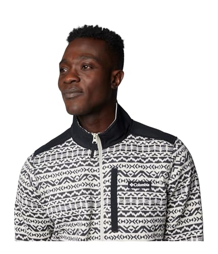 Image of Columbia Men's Sweater Weather Printed Half Zip II