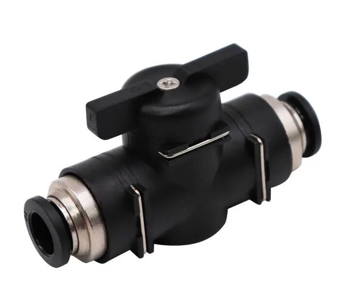 CentIoT - Pneumatic connector Push In Fittings For Air Hose and Tube Connector BUC Valve (6MM) 3