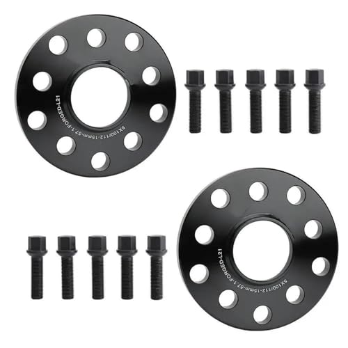 Élargisseurs de voie M14x1.5 57.1mm 5X100 5X112 pour auto 15mm