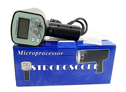 Digital Stroboscope Non Contact Stroboscope Tachometer for Observing The Movement Tracks and Providing Single,Two or Multiple Stillness Image of The Vibration Object,Rapidly Rolling Object