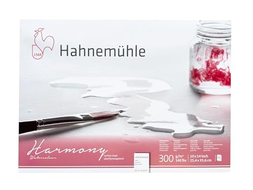 Hahnemühle Harmony block para acuarela que evita ondulaciones 10x14 pulgadas