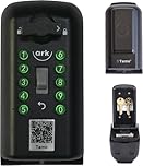ark Tamo Maximum Security Outdoor Wall Mounted Key Safe Police Preferred Key Box with Illuminated Multi-Push Buttons 9.7m Code Combination Lock Box Ideal for Home, Airbnb and Commercial
