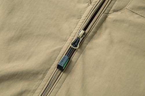 Image of Lightweight Outdoor Vest Jacket for Men, Windbreaker for Golf, Safari, Travel, Fishing, Hiking