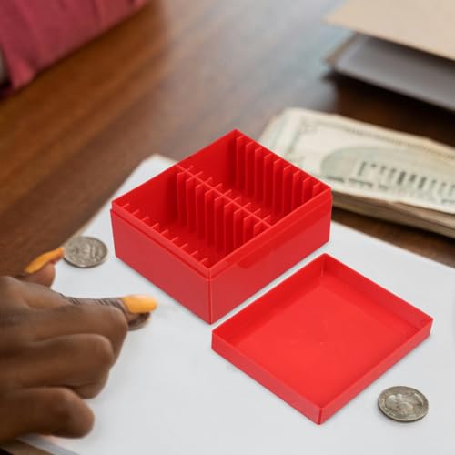 Caja organizadora impermeable para monedas con 20 ranuras miniatura 5
