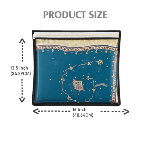 Image of Lify transparent Saree Covers /Saree Bags /Storage Bags /Clothes Covers with Zip Lock Combo (Suitable for Single Saree Pack)- Black, Grey & Golden Color (Black-6Piece)