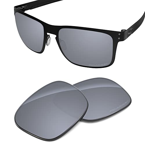 Image of Performance Replacement Lenses Compatible with Oakley Holbrook Metal OO4123, Polarized, UV Protection, Anti-Scratch