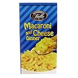 MISSISSIPPI BELLE - Macaroni and Cheese Dinner - Pâtes aux Fromages - Le Mac & Cheese Américain Classique et Authentique - la boite de 206g - Le Lot De 4