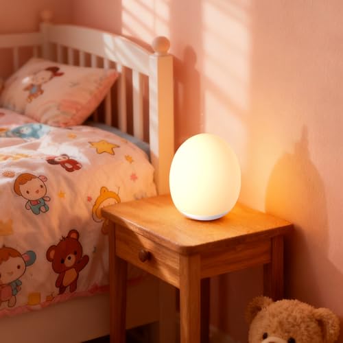 image for AuroraNiteBeam Night Light for Kids,Egg Night Light for Baby Nursery, 