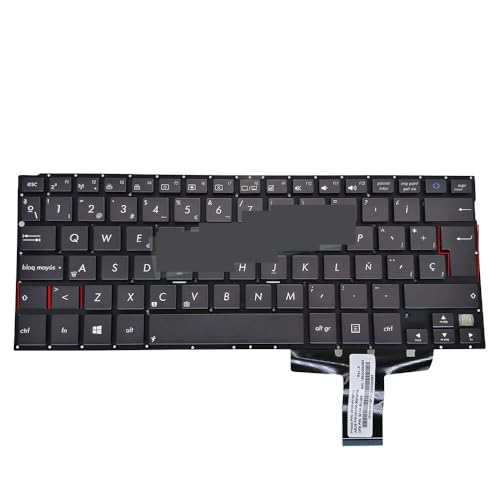 Clavier Espagnol Latin de rechange pour réparer un portable TX300C