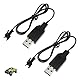 2 Stück 3.7V USB-Ladekabel mit SM-2P Stecker, Lipo Battery Ladegerät mit LED, Universelles Charger für RC-Drohnen, Ferngesteuerte Autos, Elektrisches Spielzeug & Andere Ferngesteuerte Spielzeuge