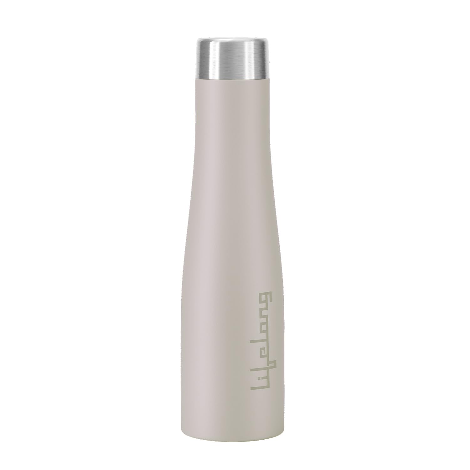 Lifelong Stainless Steel Water Bottle 900ml | Durable, Leak-Proof, Easy Grip, Rust Free, Easy-to-Clean, Odour-Free Bottle with Secure Cap for School, Travel, Gym & Work (LLBT03AB, Almond Birch)
