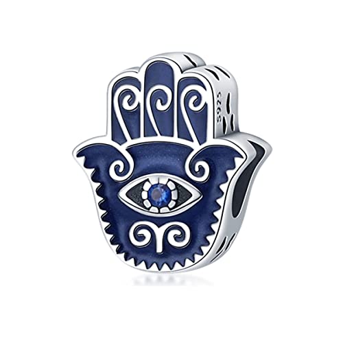 Parmuz 925 Sterling Silver Charms for Bracelets and Necklaces Glass Butterfly Star Moon Cute Cat Lucky Bracelet Charm Beads Aesthetic Peandant for woman