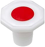 neoLab ecoLab Polyethylen NS-Stopfen für NS 19/26, 8-Kt-Platte, Weiß, 10 Stück