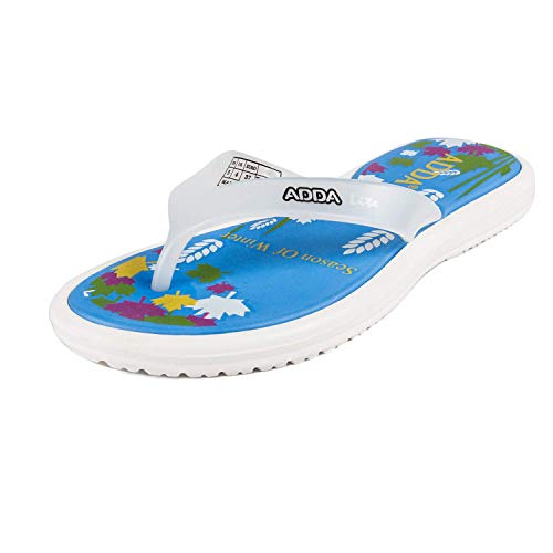 Image of ADDA Women's Mini Flip-Flops (SKY BLUE, numeric 5)