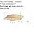 FLEX TRIM flexible T molding- MAPLE GRAIN - #TMOLD: 2" flex T molding - 12' feet long - MAPLE GRAIN TEXTURE