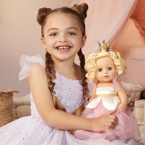 Muñeca Baby Born Princess Baby Annabell rubia ojos azules miniatura 2