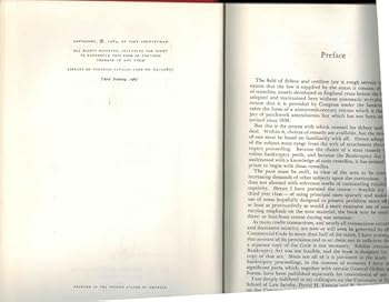 Hardcover Cases and Materials on Debtor and Creditor Book