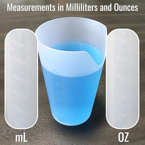 HealthSmart Nosey Cup Set - 3 Pack (4, 8, and 12 oz) - Adult Sippy Cup, Autism Friendly, Dysphagia, Special Needs, Parkinsons and Occupational Therapy Tools, Elderly Assistance Products by HealthSmart - Used condition - Image 4