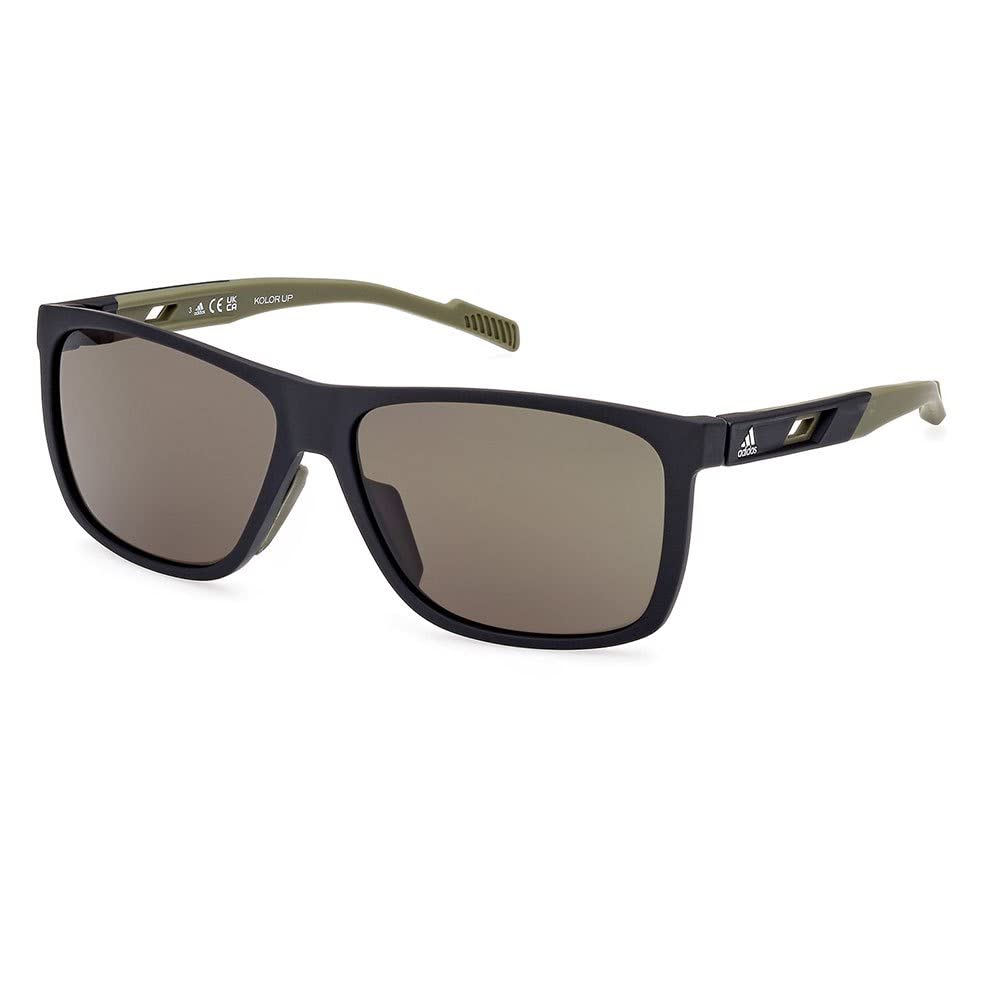 adidas mens Injected Sunglasses Rectangular Sunglasses