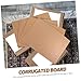 Angoily 10sheets Corrugated Board for Shipping Boxes Packing Material for Storage and Transport Multi-Function and Reusable Industrial Packaging